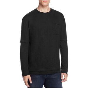 Twenty Tees Mens Knit Basic T-Shirt, Black, NWT